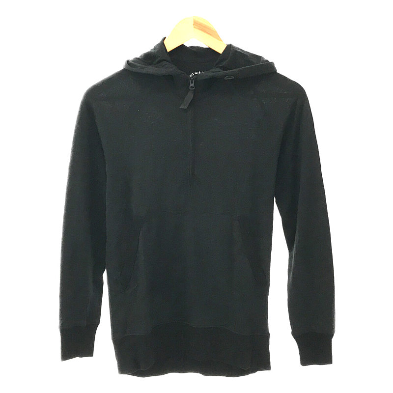 Merino Hoody メリノ ウール フーディー ハーフジップ パーカー ユニセックス