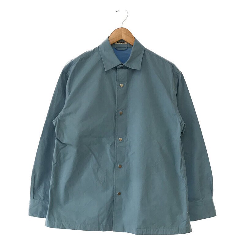 AURALEE オーラリー BIG SHIRTS BLOUSON シャツ ブラウス(七分 長袖