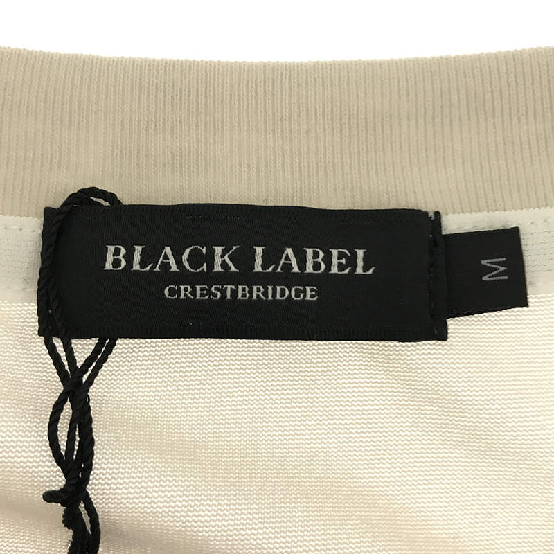 ブラックレーベル・クレストブリッジ / BLACK LABEL CRESTBRIDGE トーナルチェックボックスグラフィックT カットソー