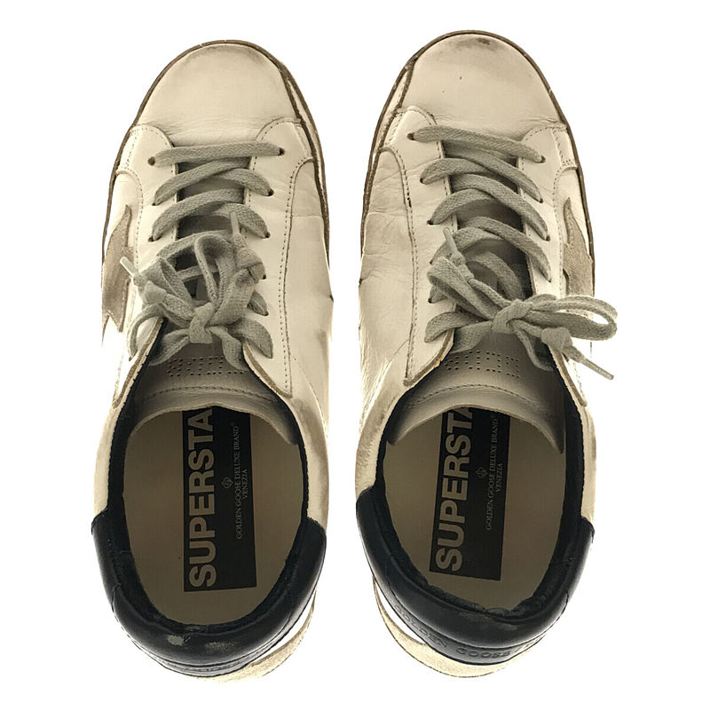 GOLDEN GOOSE / ゴールデングース SUPER STAR ヴィンテージ加工 スニーカー