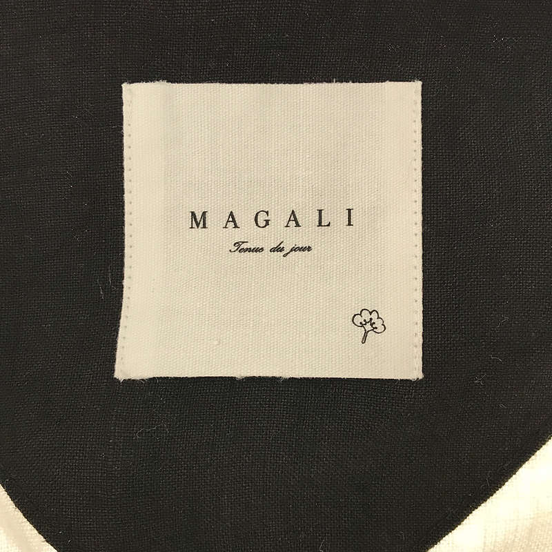 MAGALI / マガリ ブラッシュドベルギーリネン シャツ カーディガン