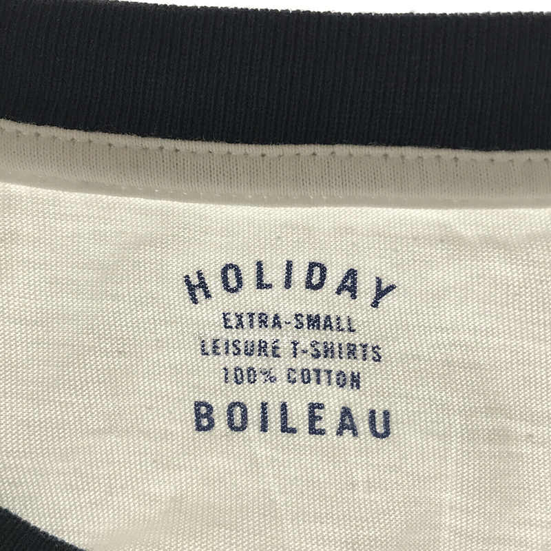 HOLIDAY BOILEAU / ホリディ ボワロ MUSE de Deuxieme Classe 取扱い ナンバリング リンガー Tシャツ カットソー
