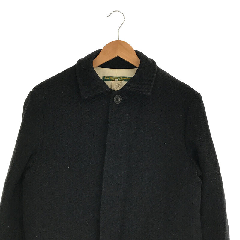 Paul Harnden / ポールハーデン Mens Mac Coat ツイルウール マックコート