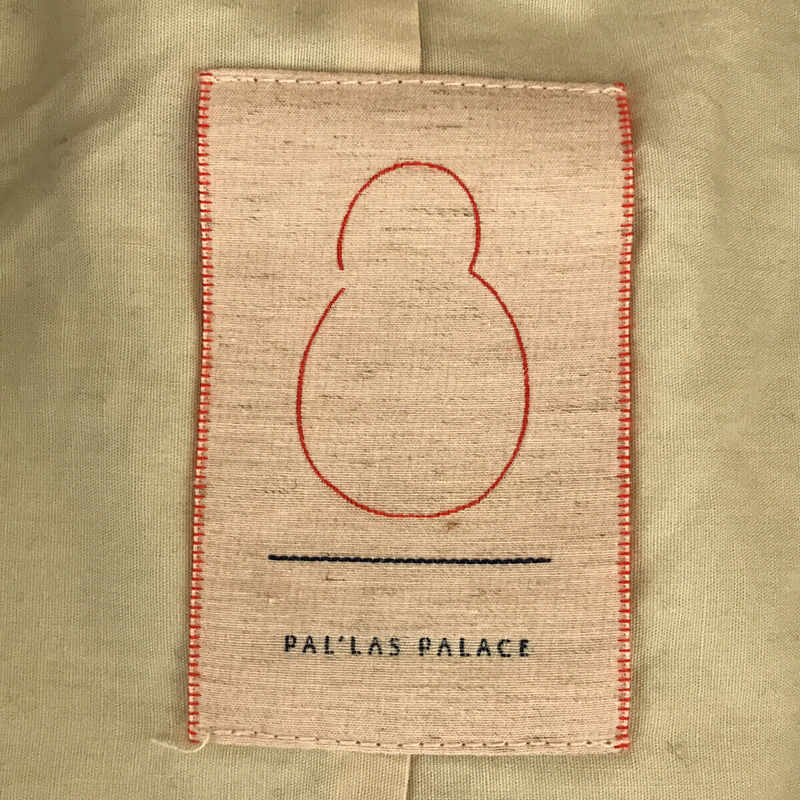 Pal'las Palace / パラスパレス シェルボタン ステンカラー コート