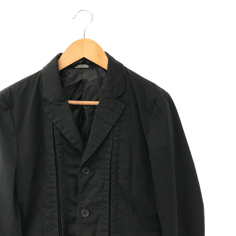 BLACK COMME des GARCONS / ブラックコムデギャルソン ポリコットン 製品加工 3Bジャケット
