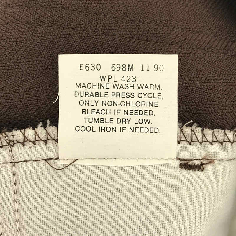 LEVI'S / リーバイス DEAD STOCK デッドストック 517 USA製 STA-PREST SCOVILL 黒タグ スタープレスト スタプレ スコービル フレアパンツ