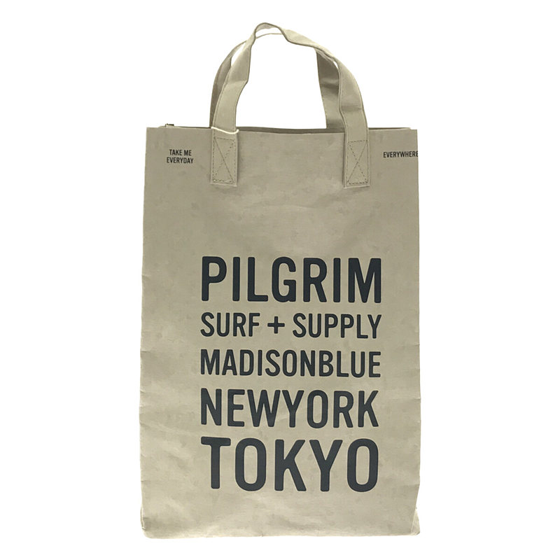 for Pilgrim Surf+Supply『Gramercy Tote Bag』 ペーパーバッグMADISON BLUE / マディソンブルー