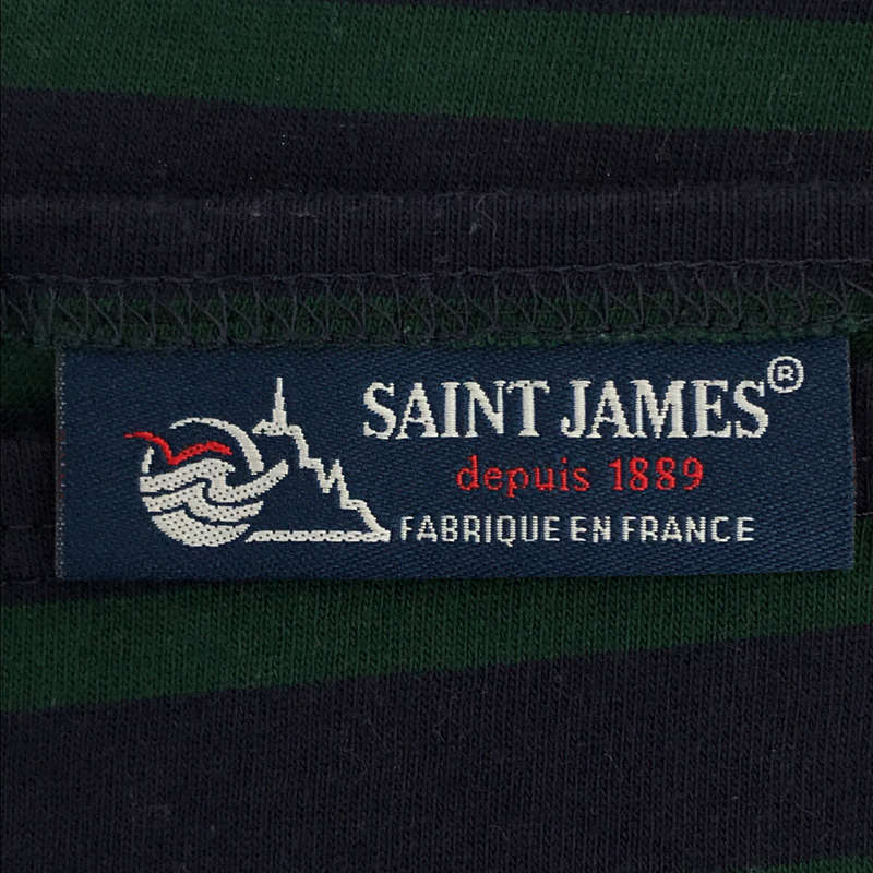 SAINT JAMES / セントジェームス PIRIAC ピリアック コットン ボーダー ボートネック バスク カットソー Tシャツ