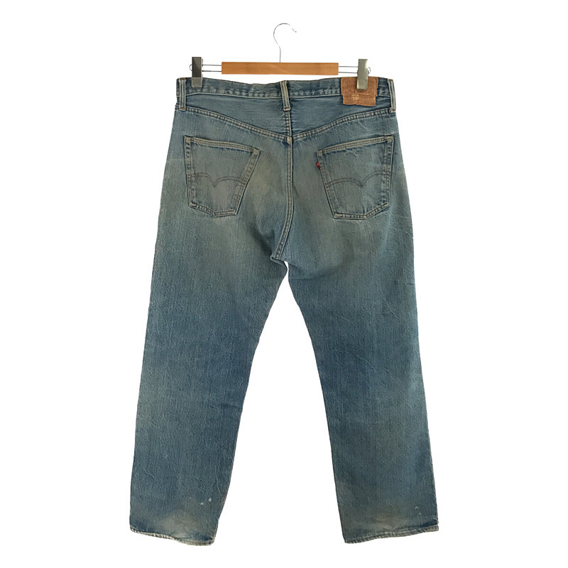 LEVI'S / リーバイス 66前期 501 VINTAGE DENIM PANTS ヴィンテージ シングル 刻印6 赤耳 セルビッチ デニム パンツ ケアタグ・パッチ有