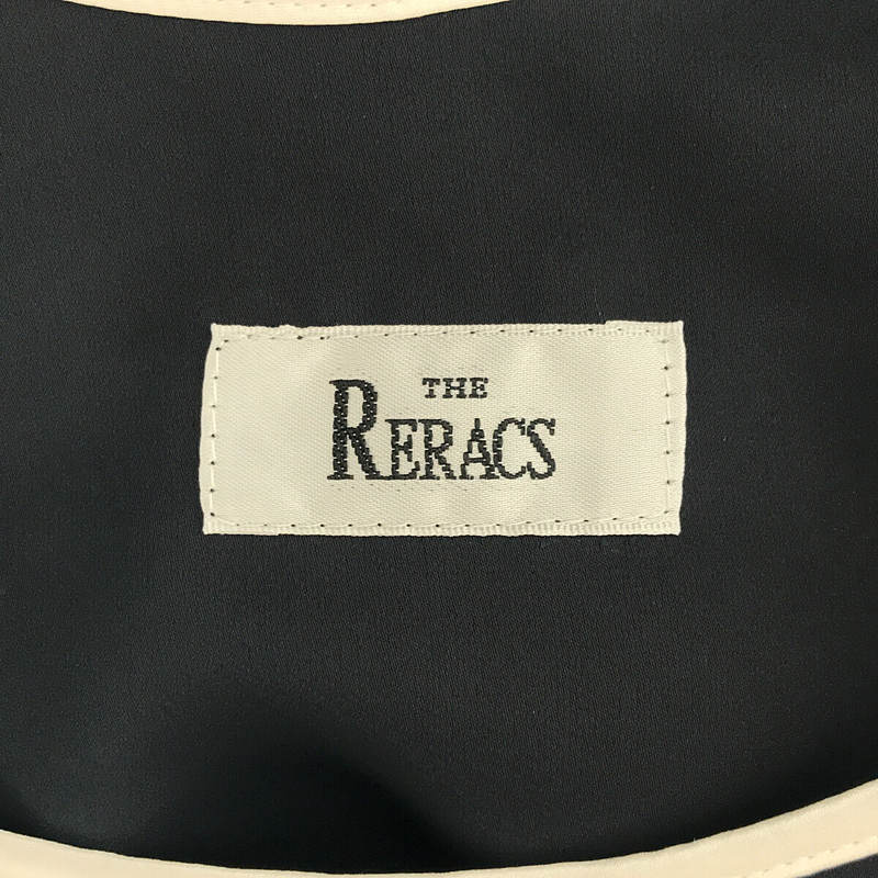 THE RERACS / ザリラクス RERACS PE PONCHO サテンポンチョ ブラウス トップス ハンガー付き