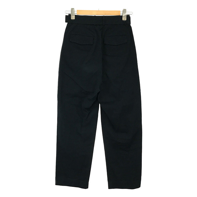 foufou / フーフー belted straight pants  ベルテッドストレートパンツ