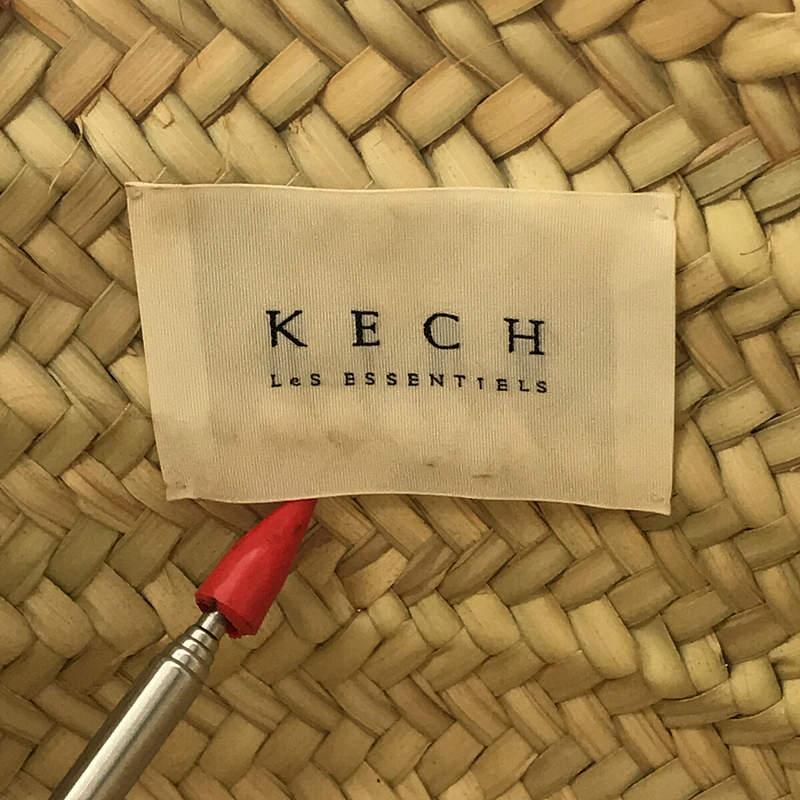 KECH LeS ESSENTIELS / ケシュルエッセンシャル Spick and Span スピックアンドスパン取扱い レザーハンドルカゴバッグ