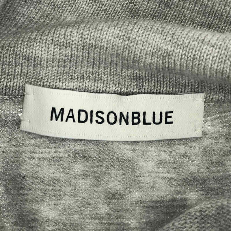 MADISON BLUE / マディソンブルー レーヨン混紡 ボトルネックニット
