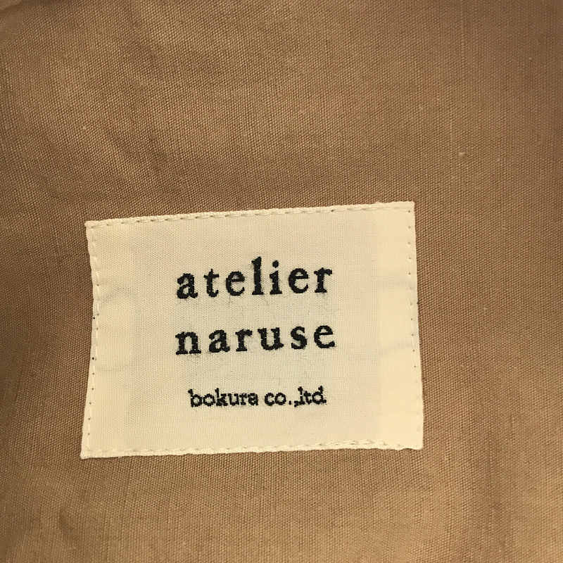 atelier naruse / アトリエナルセ cotton hemp smock  コットンヘンプスモック プルオーバー シャツ