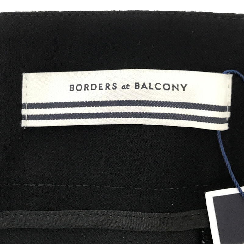 BORDERS at BALCONY / ボーダーズ アット バルコニー TAPERED PANTS テーパードパンツ