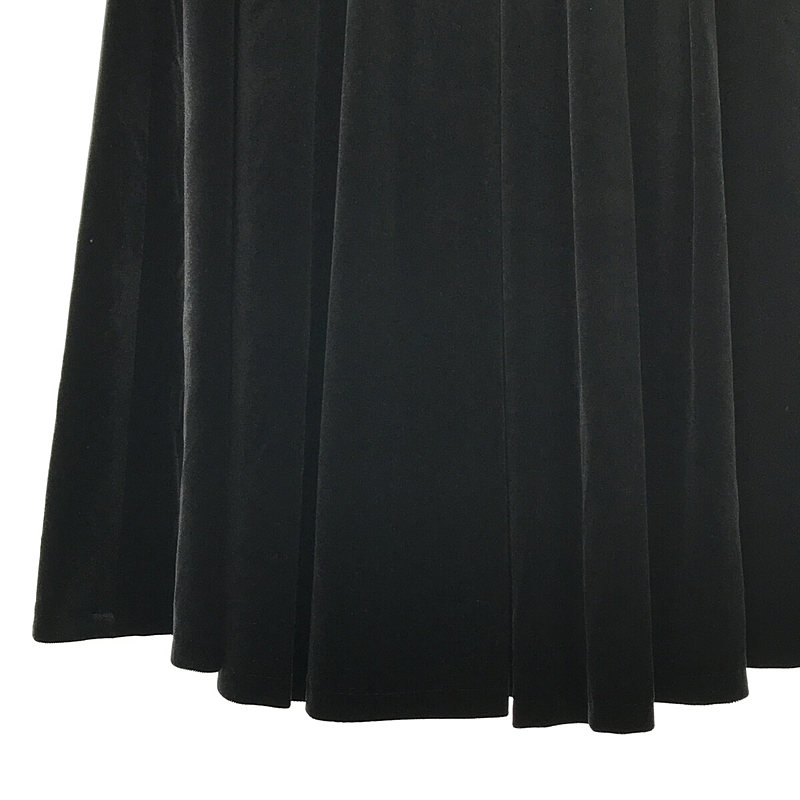 THE DRESS #25】velour flare skirt ベロアフレアスカート | ブランド ...