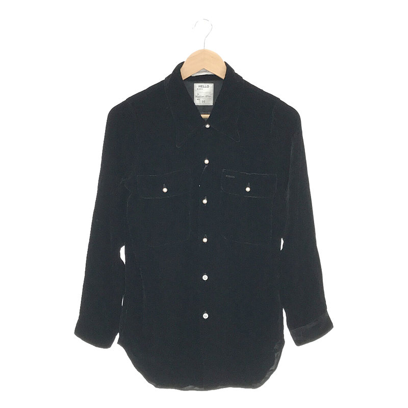 全国 MADISONBLUE(マディソンブルー) MADAME WORK SHIRT VELOUR