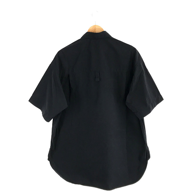 Studio Nicholson / スタジオ ニコルソン SORONO POWDER COTTON OVERSIZED S/S SHIRTS 半袖 オーバーサイズ シャツ