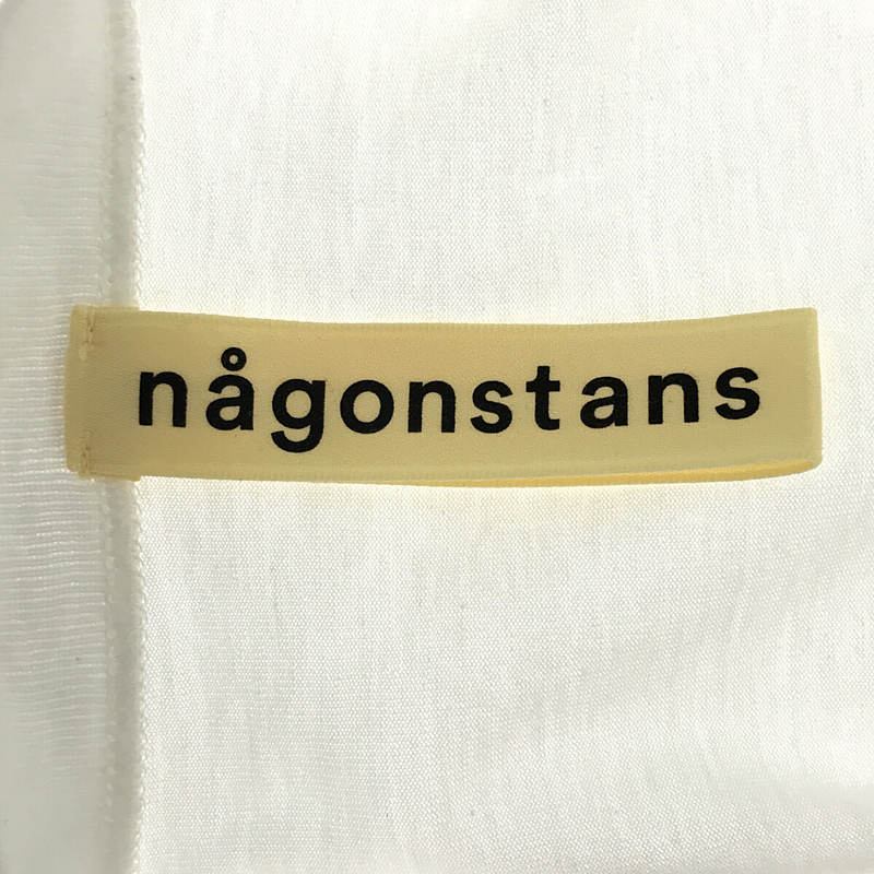 nagonstans / ナゴンスタンス コットンジャージィ 立体ドレス ワンピース