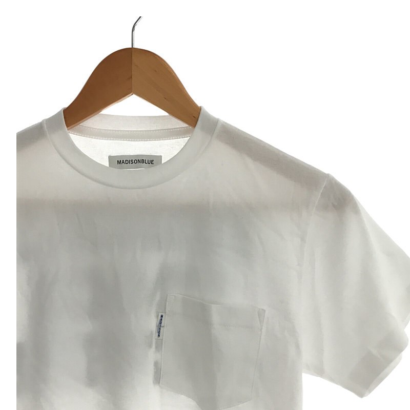 ファッション通販】 新品【MADISONBLUE】 POCKET TEE HARD TWIST T