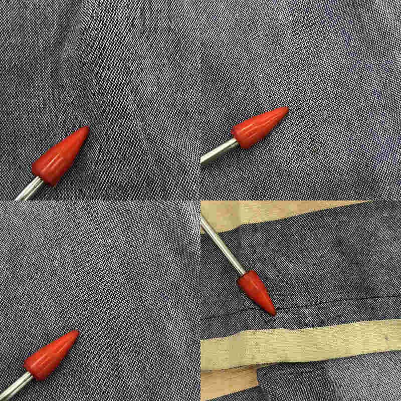 tamaki niime 玉木新雌 / タマキニイメ アシンメトリー ボーダー ワイドパンツ