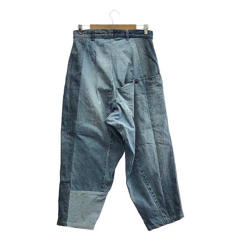 SEEALL / シーオール Reconstructed fatigue pants / 再構築 リメイク デニムパンツ