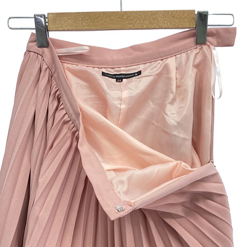 TSURU by Mariko Oikawa / ツルバイマリコオイカワ プリーツ ロングスカート