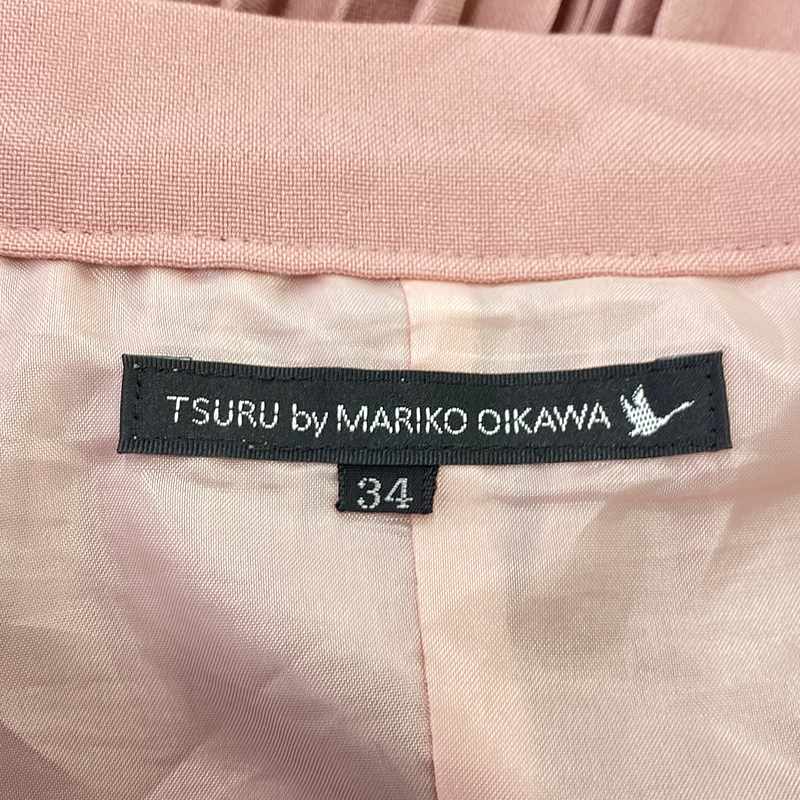 TSURU by Mariko Oikawa / ツルバイマリコオイカワ プリーツ ロングスカート