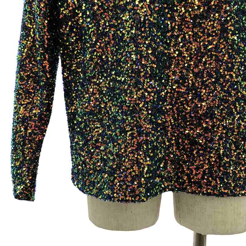 MASU / エムエーエスユー DISCO HOODIE / スパンコール ニット フーディ