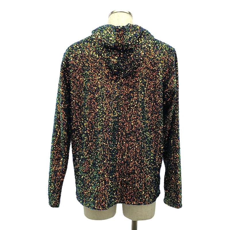 MASU / エムエーエスユー DISCO HOODIE / スパンコール ニット フーディ