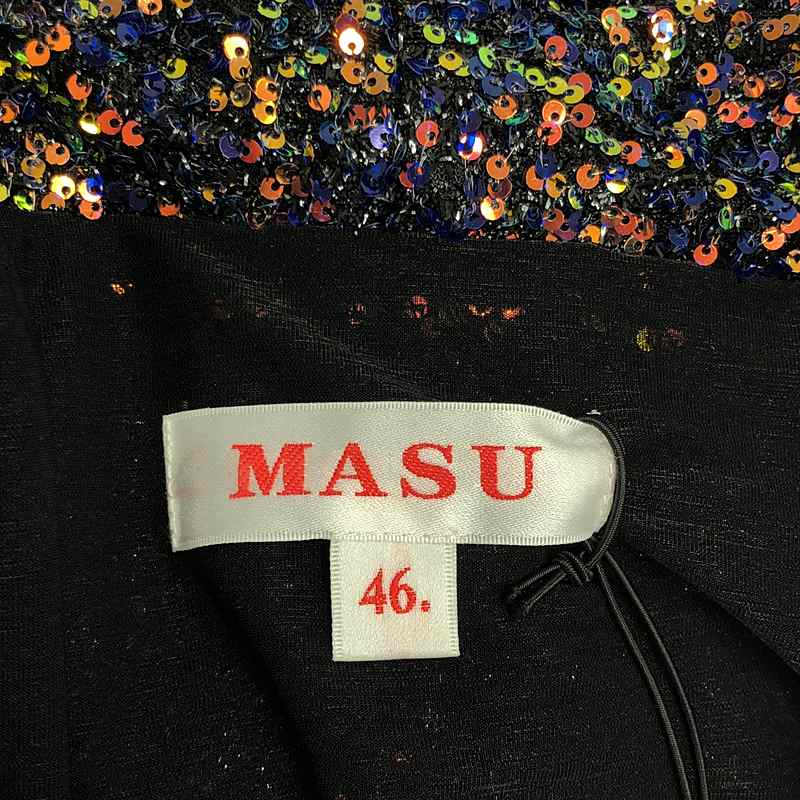 MASU / エムエーエスユー DISCO HOODIE / スパンコール ニット フーディ