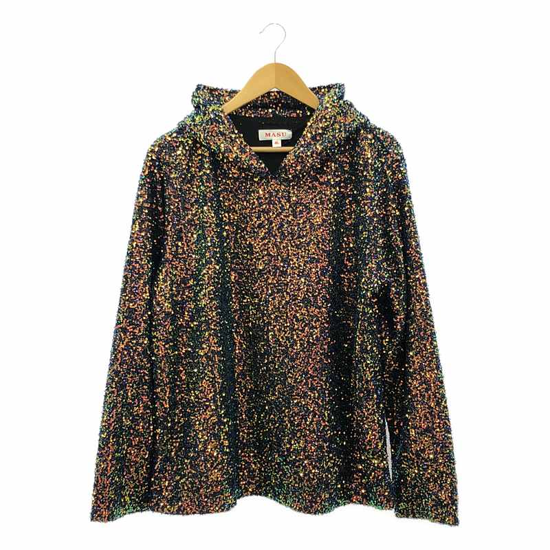 MASU / エムエーエスユー DISCO HOODIE / スパンコール ニット フーディ