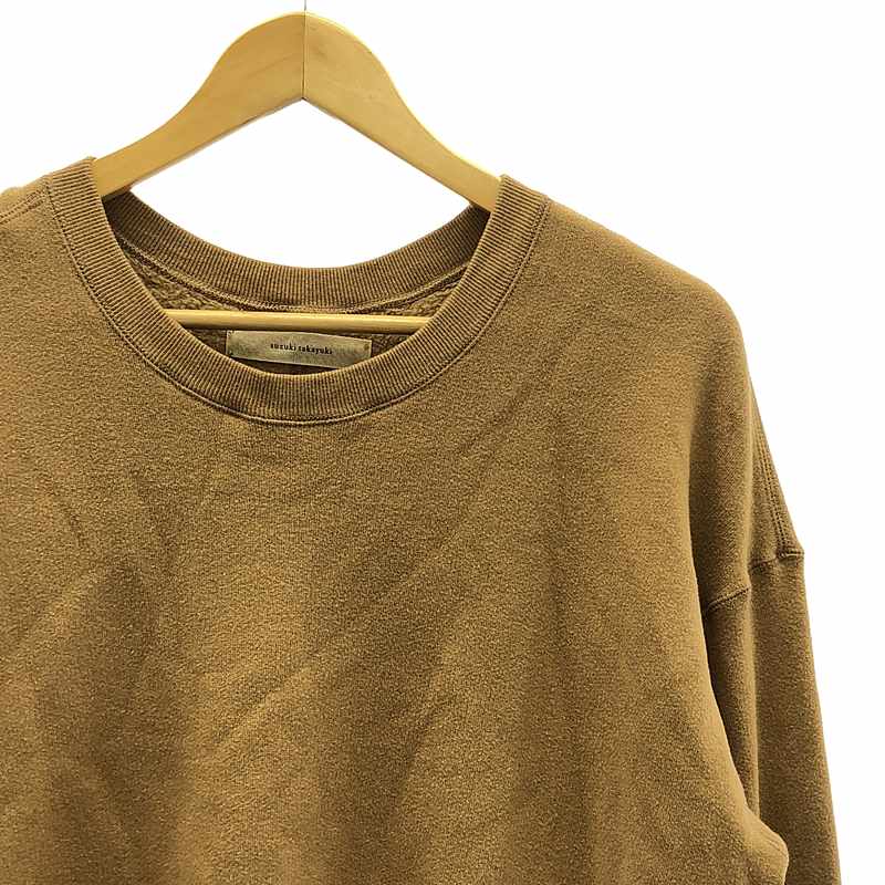 suzuki takayuki / スズキタカユキ sweat pullover 裏起毛トレーナー