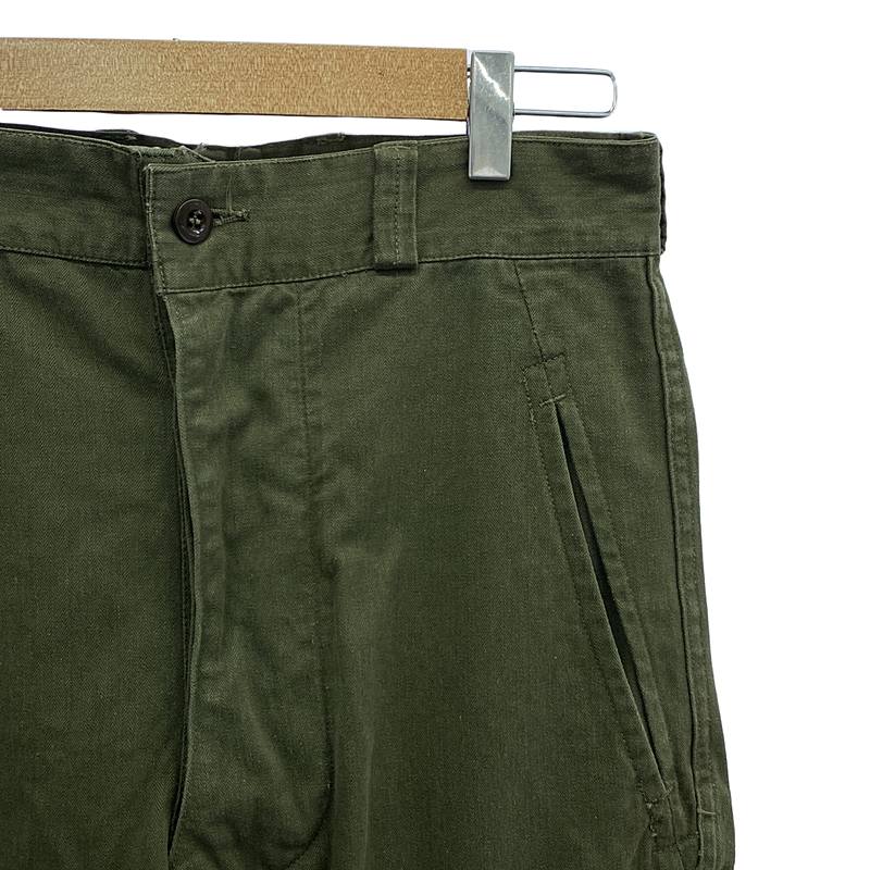 FRENCH ARMY / フランス軍 60s ヴィンテージ M47 後期 ヘリンボーン カーゴパンツ