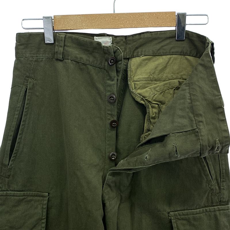 FRENCH ARMY / フランス軍 60s ヴィンテージ M47 後期 ヘリンボーン カーゴパンツ