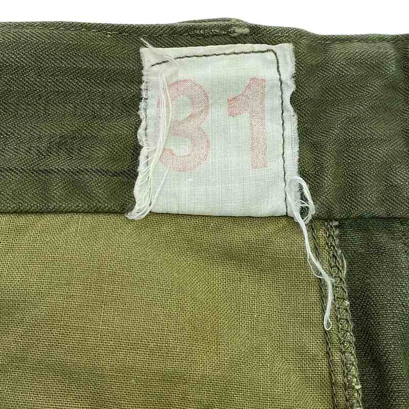 FRENCH ARMY / フランス軍 60s ヴィンテージ M47 後期 ヘリンボーン カーゴパンツ