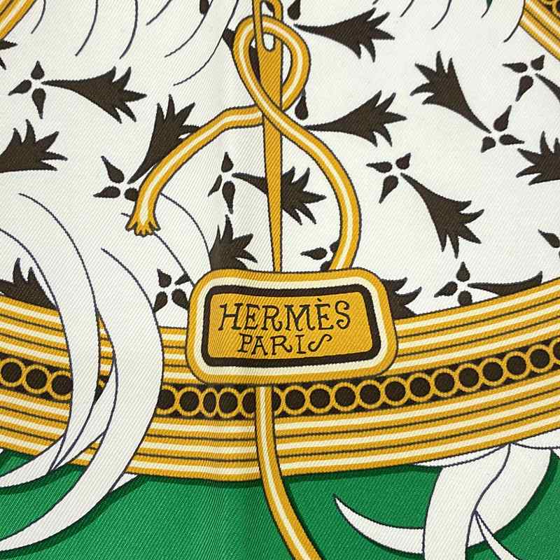 HERMES / エルメス カレ90 Legende Brodee 刺しゅうが織りなす伝説 スカーフ