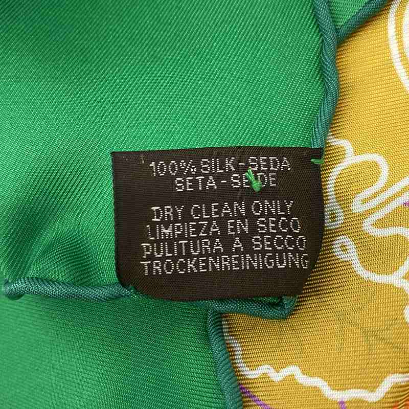 HERMES / エルメス カレ90 Legende Brodee 刺しゅうが織りなす伝説 スカーフ