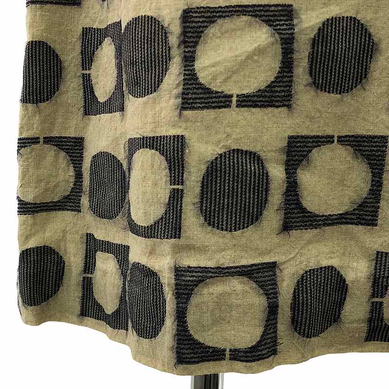 mina perhonen / ミナペルホネン luna リネンシルクアシンメトリーワンピース