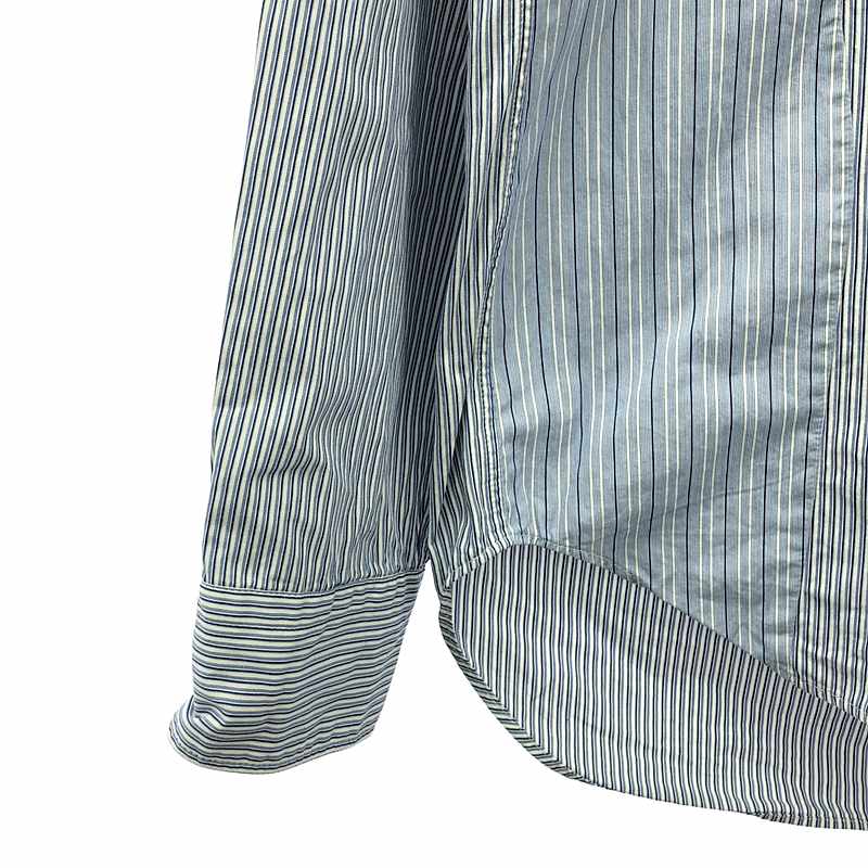 COMME des GARCONS HOMME DEUX / コムデギャルソンオムドゥ コットン パッチワーク レギュラーカラー シャツ