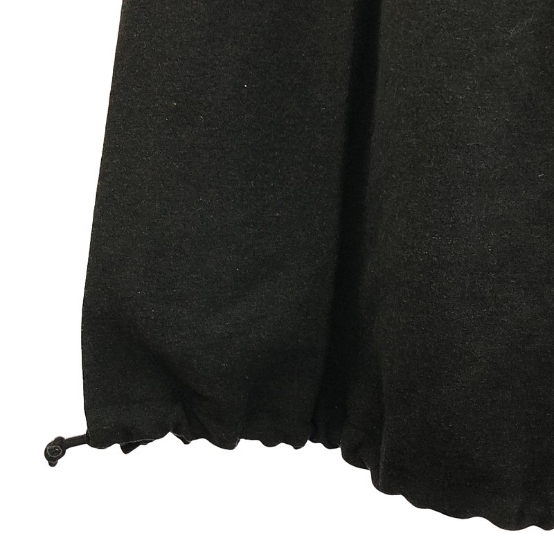 その他 ウール ドローストリング ワイド ロングスカート / 総裏地