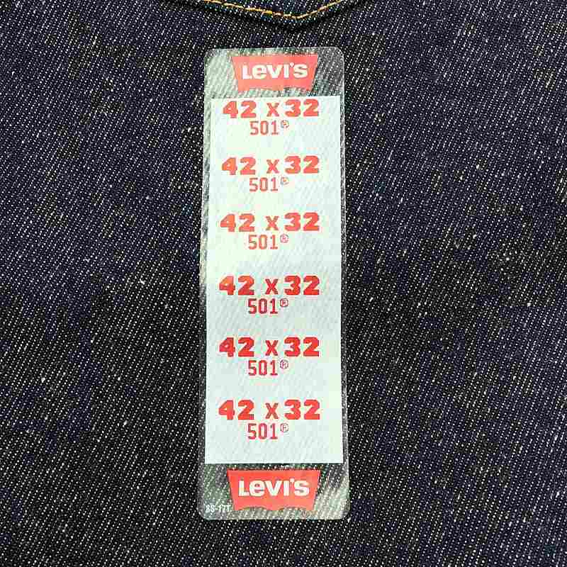 Levi's / リーバイス 90s〜 / 1996年製 フラッシャー付き 501XX バレンシア工場 刻印555 濃紺デニム ワイドパンツ