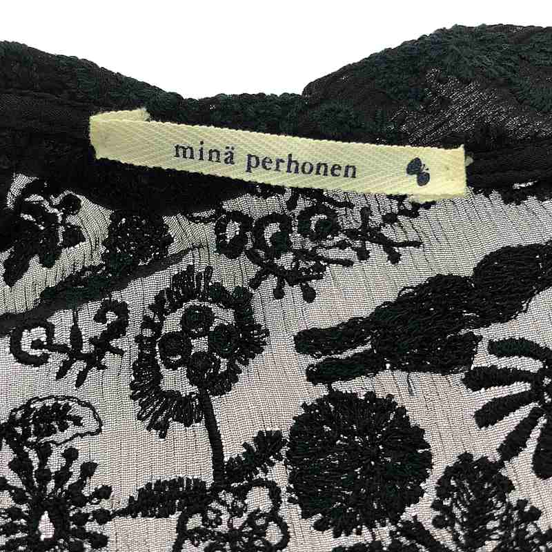 mina perhonen / ミナペルホネン celebrate レースブラウス