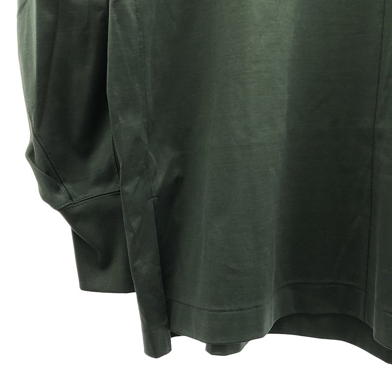 Mame Kurogouchi / マメクロゴウチ Mercerized Cotton Crew Neck Top カットソー