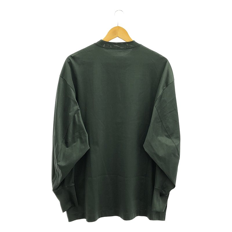 Mame Kurogouchi / マメクロゴウチ Mercerized Cotton Crew Neck Top カットソー