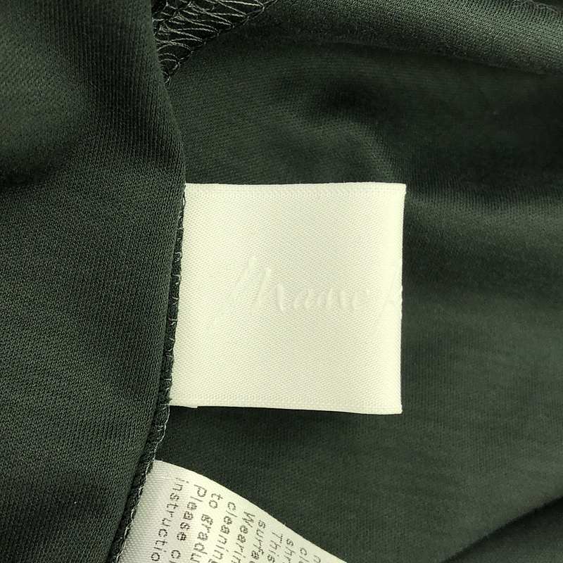 Mame Kurogouchi / マメクロゴウチ Mercerized Cotton Crew Neck Top カットソー