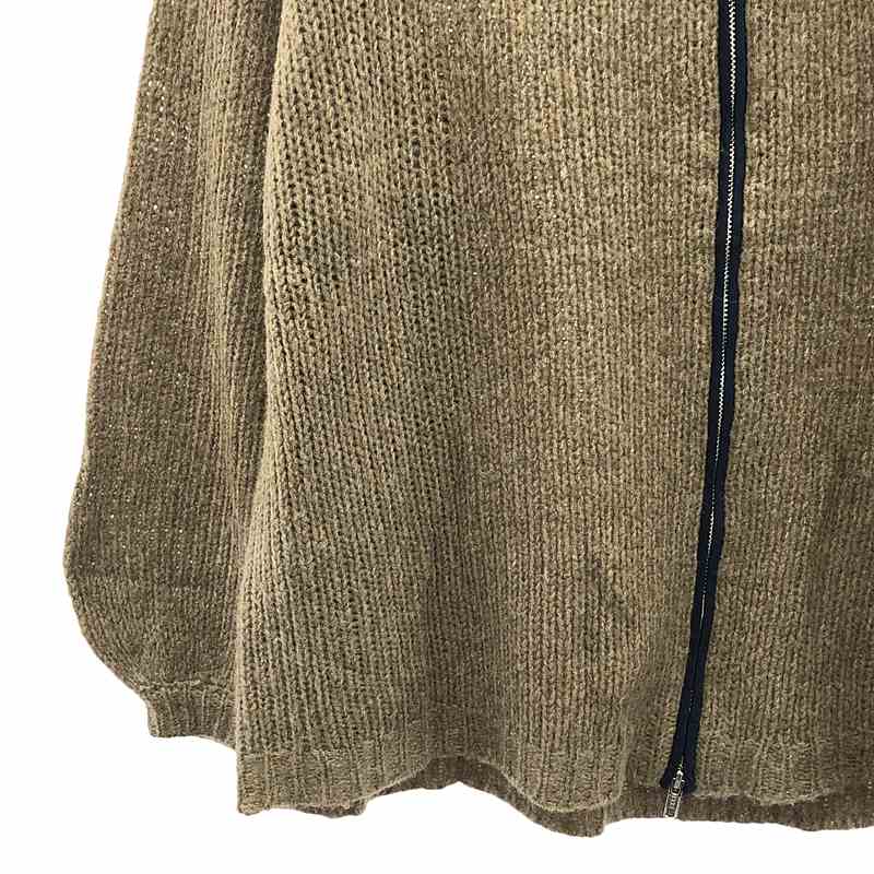 その他 カシミヤ混 パフスリーブカーディガン