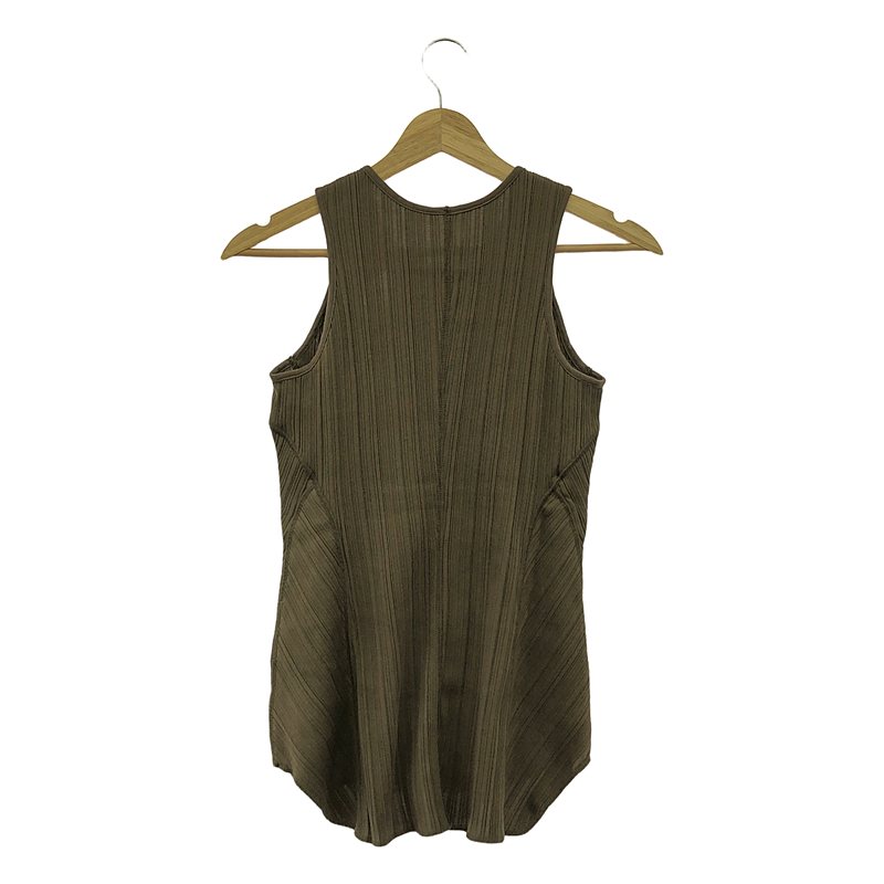 Mame Kurogouchi / マメクロゴウチ Random Ribbed Organic Cotton Sleeveless Top タンクトップ