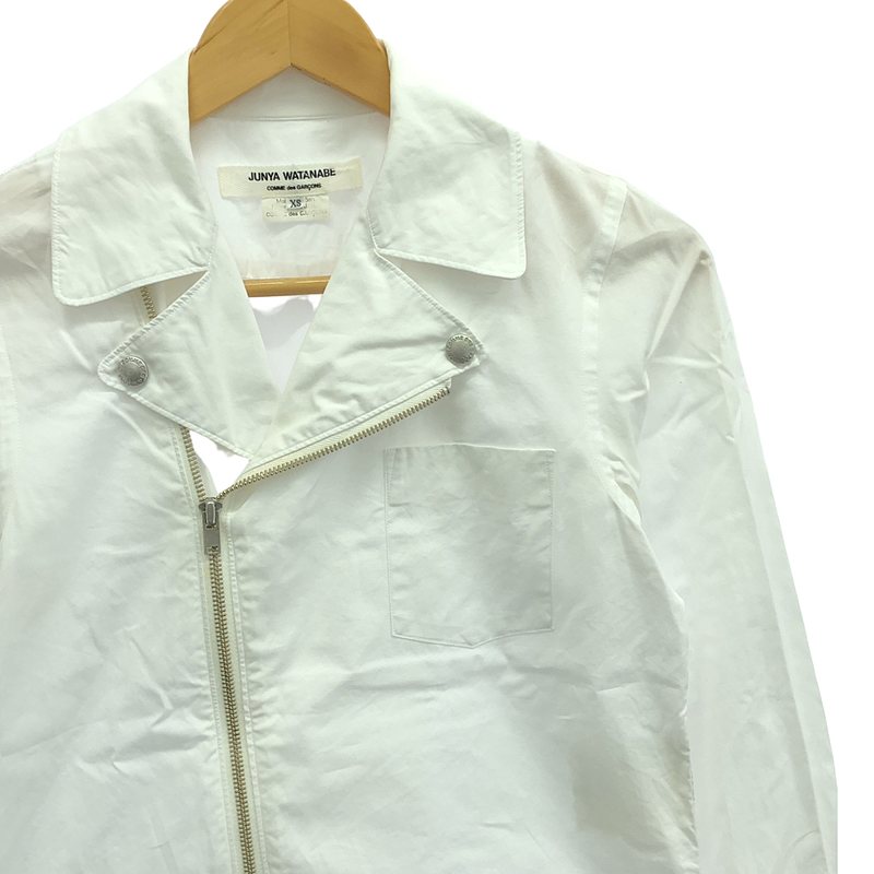 JUNYA WATANABE COMME des GARCONS / ジュンヤワタナベ コットン ライダース シャツ ジャケット