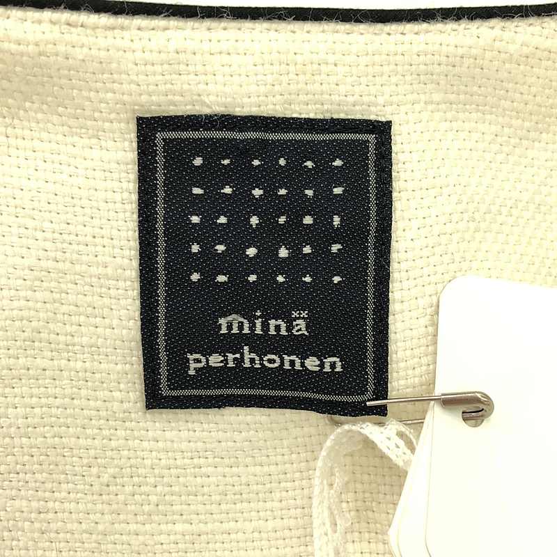 mina perhonen / ミナペルホネン hanakaze ノースリーブ リネン ワンピース